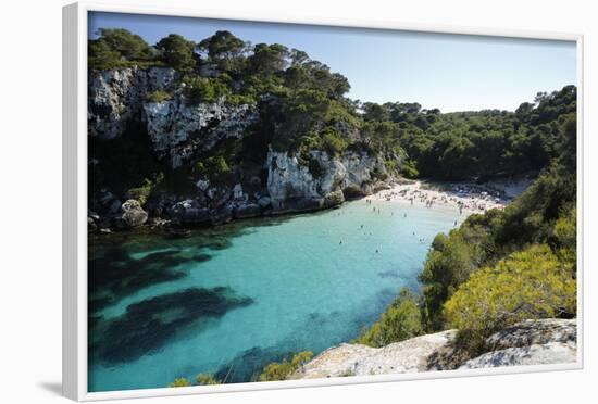 Cala Macarelleta, Near Cala Galdana, South West Coast-Stuart Black-Framed Photographic Print