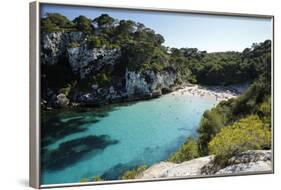 Cala Macarelleta, Near Cala Galdana, South West Coast-Stuart Black-Framed Photographic Print