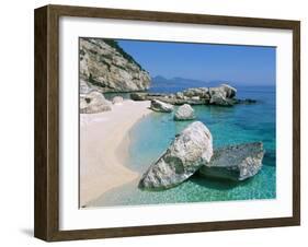 Cala Mariolu, Cala Gonone, Golfe Di Orosei (Orosei Gulf), Island of Sardinia, Italy-Bruno Morandi-Framed Photographic Print