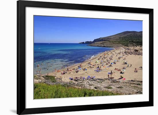 Cala Mesquida near Capdepera, Majorca, Balearic Islands, Spain, Mediterranean, Europe-Hans-Peter Merten-Framed Photographic Print