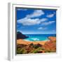 Cala Pilar Beach in Menorca Alfuri De Dalt at Balearic Islands of Spain-Natureworld-Framed Photographic Print