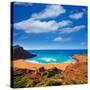 Cala Pilar Beach in Menorca Alfuri De Dalt at Balearic Islands of Spain-Natureworld-Stretched Canvas