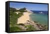 Cala Pregonda, Near Fornells, North Coast, Menorca, Balearic Islands, Spain, Mediterranean-Stuart Black-Framed Stretched Canvas