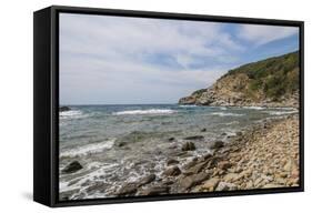 Cala San Quirico, near Buca Delle Fate-Guido Cozzi-Framed Stretched Canvas