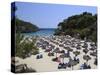 Cala Santanyi, Mallorca (Majorca), Balearic Islands, Spain, Mediterranean, Europe-Stuart Black-Stretched Canvas