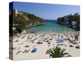 Cala Santanyi, Mallorca (Majorca), Balearic Islands, Spain, Mediterranean, Europe-Stuart Black-Stretched Canvas