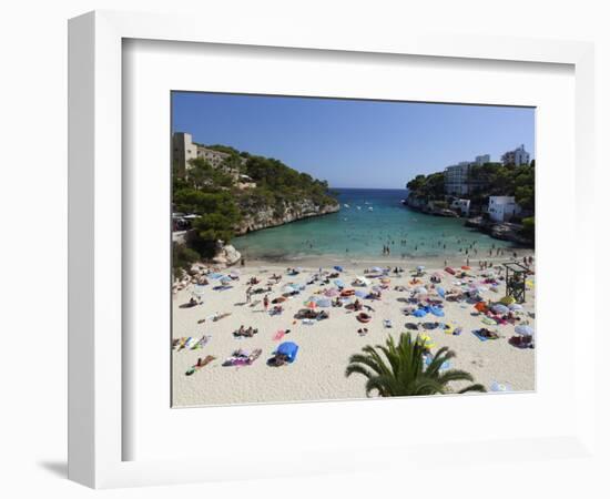 Cala Santanyi, Mallorca (Majorca), Balearic Islands, Spain, Mediterranean, Europe-Stuart Black-Framed Photographic Print