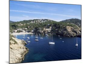 Cala Vedella, Ibiza, Balearic Islands, Spain, Mediterranean-Hans Peter Merten-Mounted Photographic Print