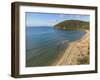 Cala Violina, Drone Air View-Guido Cozzi-Framed Photographic Print