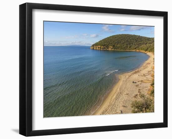 Cala Violina, Drone Air View-Guido Cozzi-Framed Photographic Print