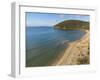 Cala Violina, Drone Air View-Guido Cozzi-Framed Photographic Print