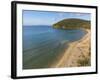 Cala Violina, Drone Air View-Guido Cozzi-Framed Photographic Print