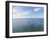 Cala Violina, Drone Air View-Guido Cozzi-Framed Photographic Print