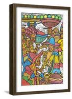 Calabash Market-Muktair Oladoja-Framed Giclee Print