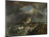 Calais Pier, 1803-J. M. W. Turner-Mounted Giclee Print