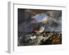 Calais Pier: an English Packet Arriving, C.1802-J. M. W. Turner-Framed Giclee Print