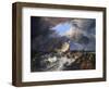 Calais Pier with French Poissards Preparing for Sea: an English Packet Arriving, 1803-J. M. W. Turner-Framed Giclee Print