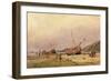 Calais Sands, 1831-Francois Louis Thomas Francia-Framed Giclee Print