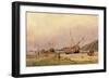 Calais Sands, 1831-Francois Louis Thomas Francia-Framed Giclee Print