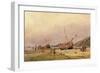 Calais Sands, 1831-Francois Louis Thomas Francia-Framed Giclee Print