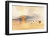 Calais Sands at Low Water, 1830-J M W Turner-Framed Giclee Print