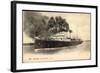 Calais, Steamer La Victoria En Port,Beacoup D Vapeur-null-Framed Giclee Print