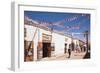 Calama Street Decorated with Streamers for September 18 Independence Day Holiday, San Pedro, Chile-Kimberly Walker-Framed Photographic Print