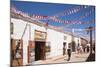 Calama Street Decorated with Streamers for September 18 Independence Day Holiday, San Pedro, Chile-Kimberly Walker-Mounted Photographic Print