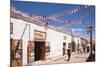 Calama Street Decorated with Streamers for September 18 Independence Day Holiday, San Pedro, Chile-Kimberly Walker-Mounted Photographic Print