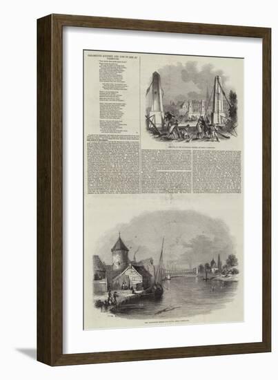 Calamitous Accident and Loss of Life at Yarmouth-null-Framed Giclee Print