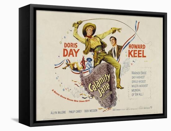 Calamity Jane, 1953, Directed by David Butler-null-Framed Stretched Canvas