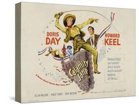 Calamity Jane, 1953, Directed by David Butler-null-Stretched Canvas