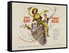 Calamity Jane, 1953, Directed by David Butler-null-Framed Stretched Canvas