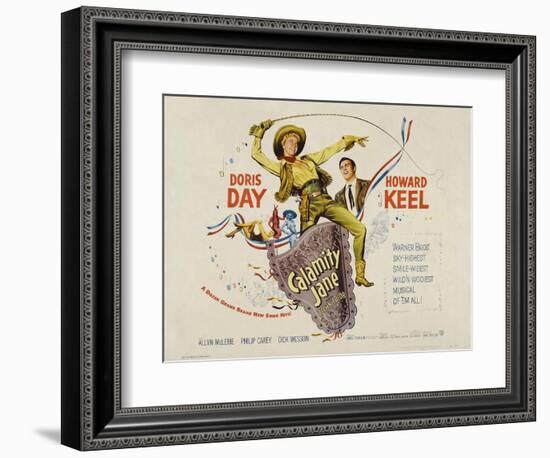 Calamity Jane, 1953, Directed by David Butler-null-Framed Giclee Print