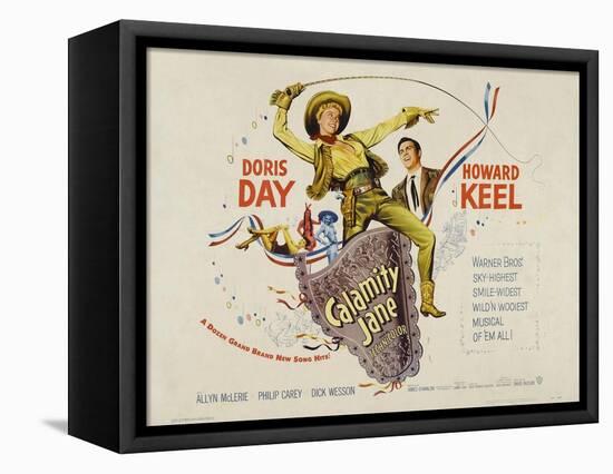 Calamity Jane, 1953, Directed by David Butler-null-Framed Stretched Canvas