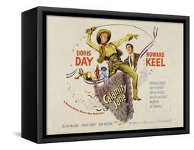 Calamity Jane, 1953, Directed by David Butler-null-Framed Stretched Canvas