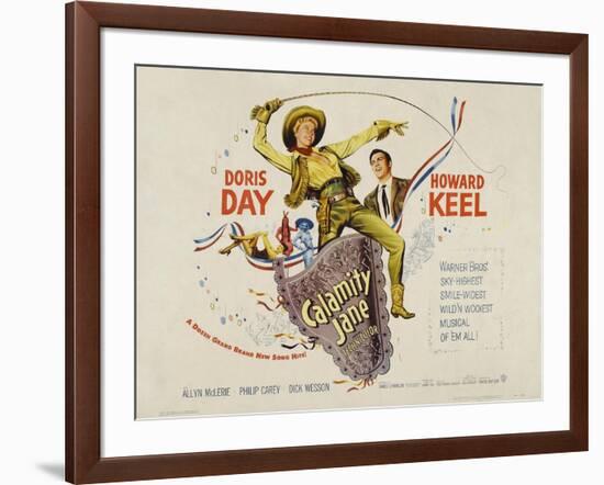 Calamity Jane, 1953, Directed by David Butler-null-Framed Giclee Print