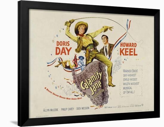 Calamity Jane, 1953, Directed by David Butler-null-Framed Giclee Print