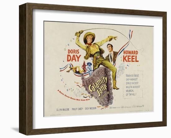 Calamity Jane, 1953, Directed by David Butler-null-Framed Giclee Print