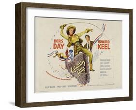 Calamity Jane, 1953, Directed by David Butler-null-Framed Giclee Print