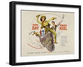 Calamity Jane, 1953, Directed by David Butler-null-Framed Giclee Print