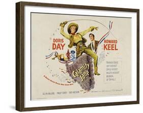 Calamity Jane, 1953, Directed by David Butler-null-Framed Giclee Print