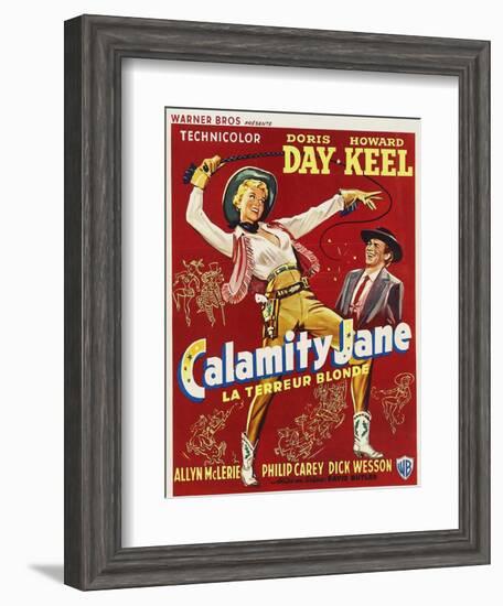 Calamity Jane, 1953, Directed by David Butler-null-Framed Giclee Print