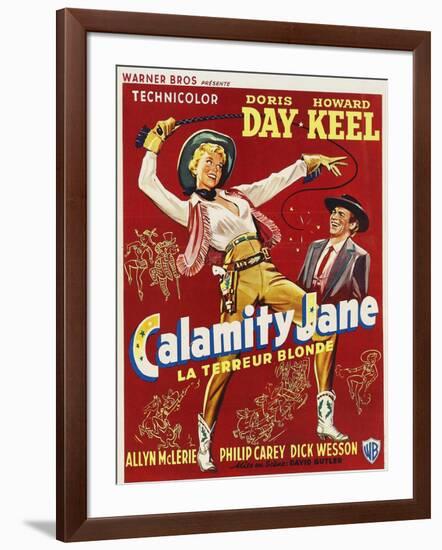 Calamity Jane, 1953, Directed by David Butler-null-Framed Giclee Print