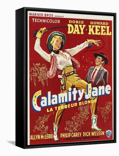 Calamity Jane, 1953, Directed by David Butler-null-Framed Stretched Canvas