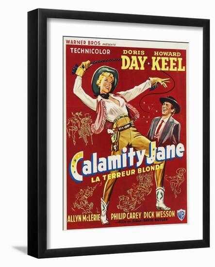 Calamity Jane, 1953, Directed by David Butler-null-Framed Giclee Print