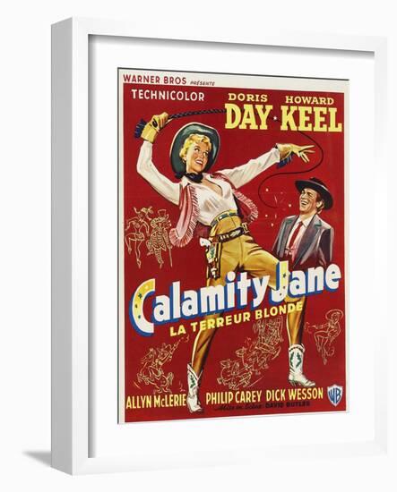 Calamity Jane, 1953, Directed by David Butler-null-Framed Giclee Print