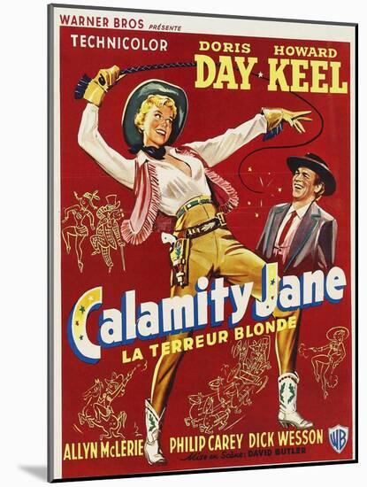 Calamity Jane, 1953, Directed by David Butler-null-Mounted Giclee Print