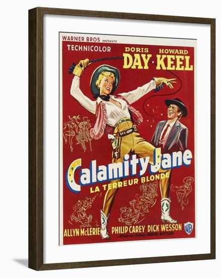 Calamity Jane, 1953, Directed by David Butler-null-Framed Giclee Print