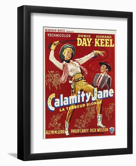 Calamity Jane, 1953, Directed by David Butler-null-Framed Premium Giclee Print